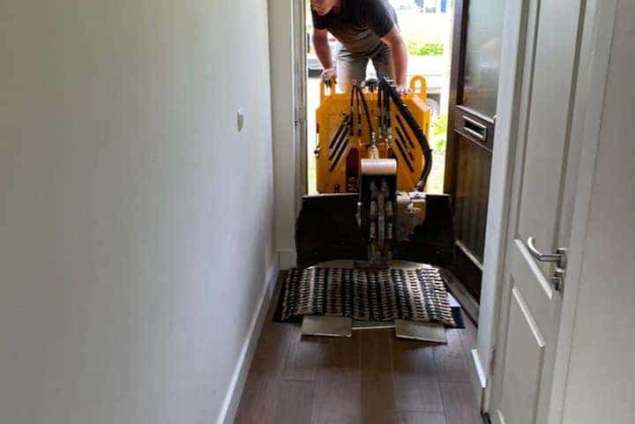 verwijderen van stronken in de achtertuin Amsterdam Diemen