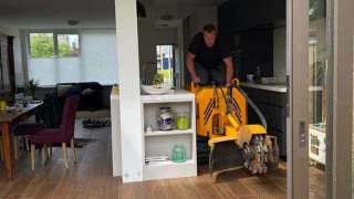 verwijderen van stronken in de achtertuin Amsterdam Diemen