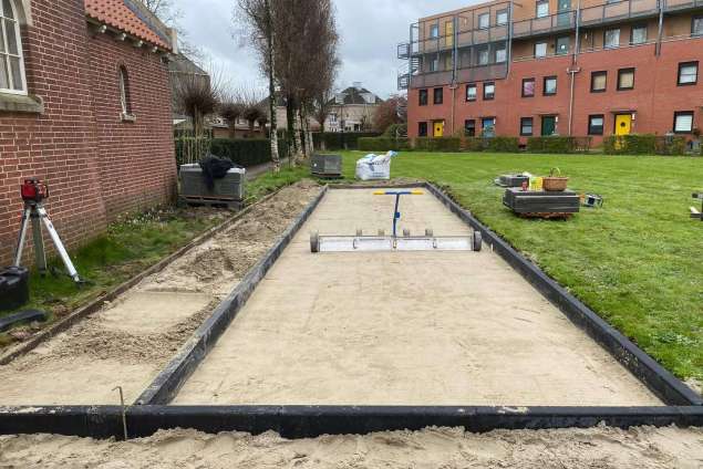 Specialist in jeu de boulebaan aanleggen in Wageningen