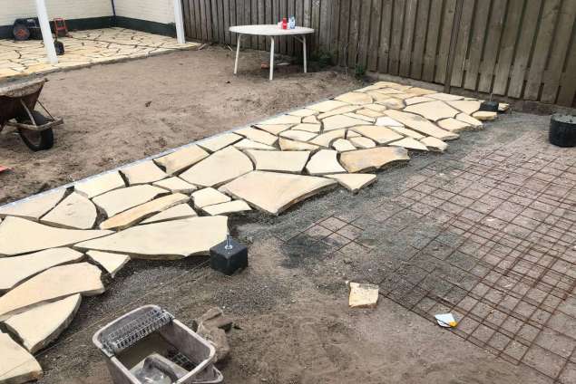 flagstone leggen eindhoven