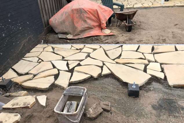 flagstone leggen eindhoven