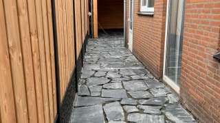 flagstone plaatsen in Tilburg mystic black voegen flagstone 