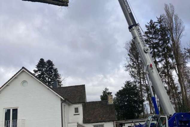 verwijderen van bomen in Kerkrade