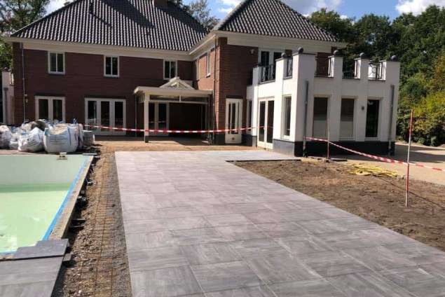 Aanleggen tuin in Waalre 