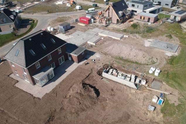 zwemvijver aanleggen nieuwe warande Berkel Enschot aanleg tuin en grondwerk 