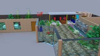 ontwerp tuin Liende