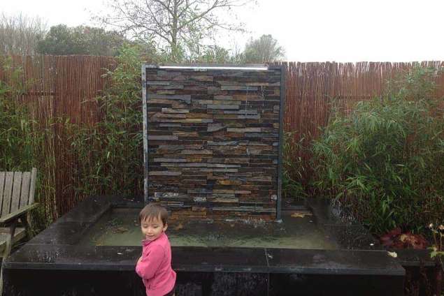 moderne waterelement in de tuin plaatsen Oisterwijk en Vught