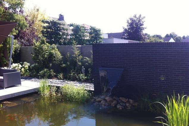 moderne design tuin aanleggen, renovatie tuin Ulvenhout