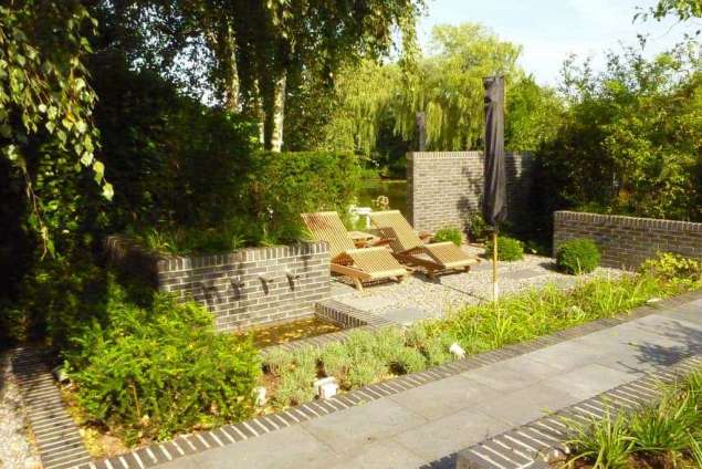 Moderne tuin aanleggen in Tilburg door a van spelde hoveniers