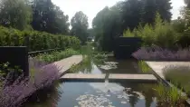 images/olpen/1 strakke moderne vijver met rvs water element brievenbus. heldere vijver tilburg-210x118-968