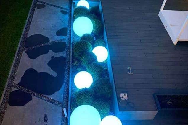 moderne tuin aanleggen verlichting Rotterdam